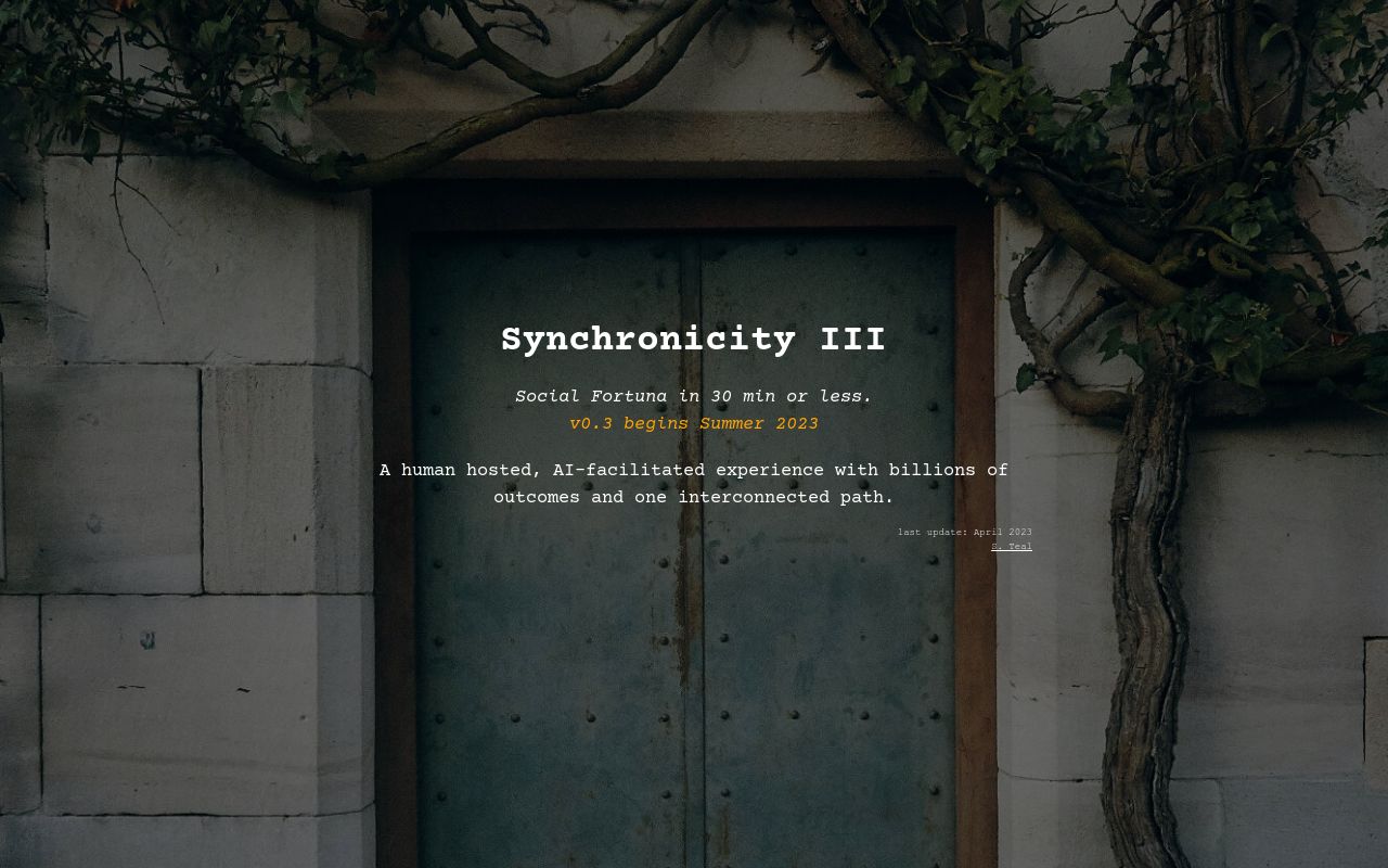 Synchronicity